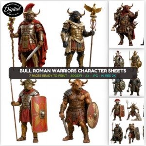 bull roman characters (2)