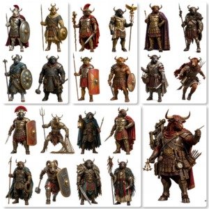 bull roman characters (3)