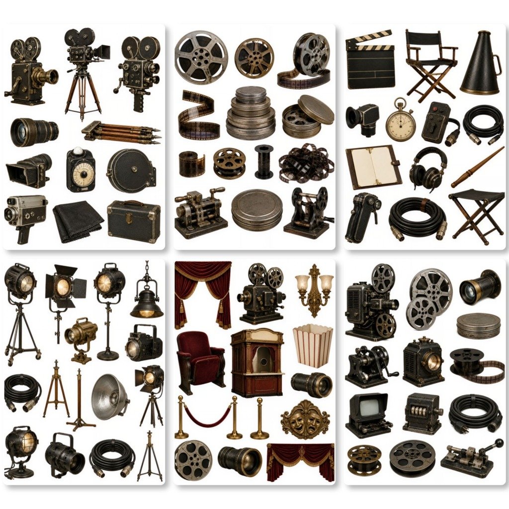 cinema stickers (2)