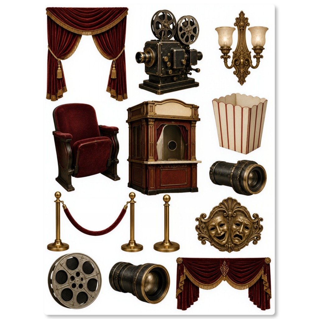 cinema stickers (4)