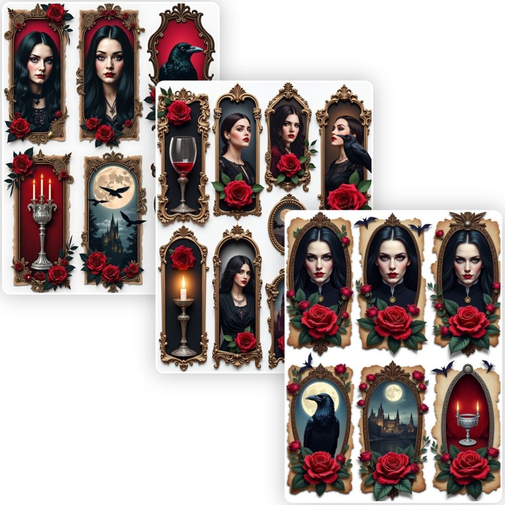 gothic ephemera tags (1)
