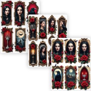 gothic ephemera tags (1)