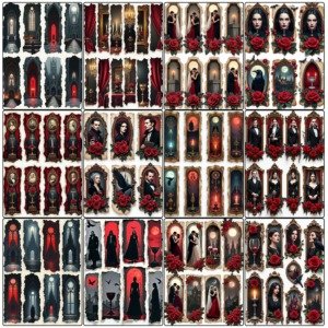 gothic ephemera tags (3)