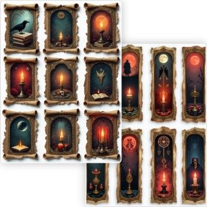gothic ephemera tags (5)