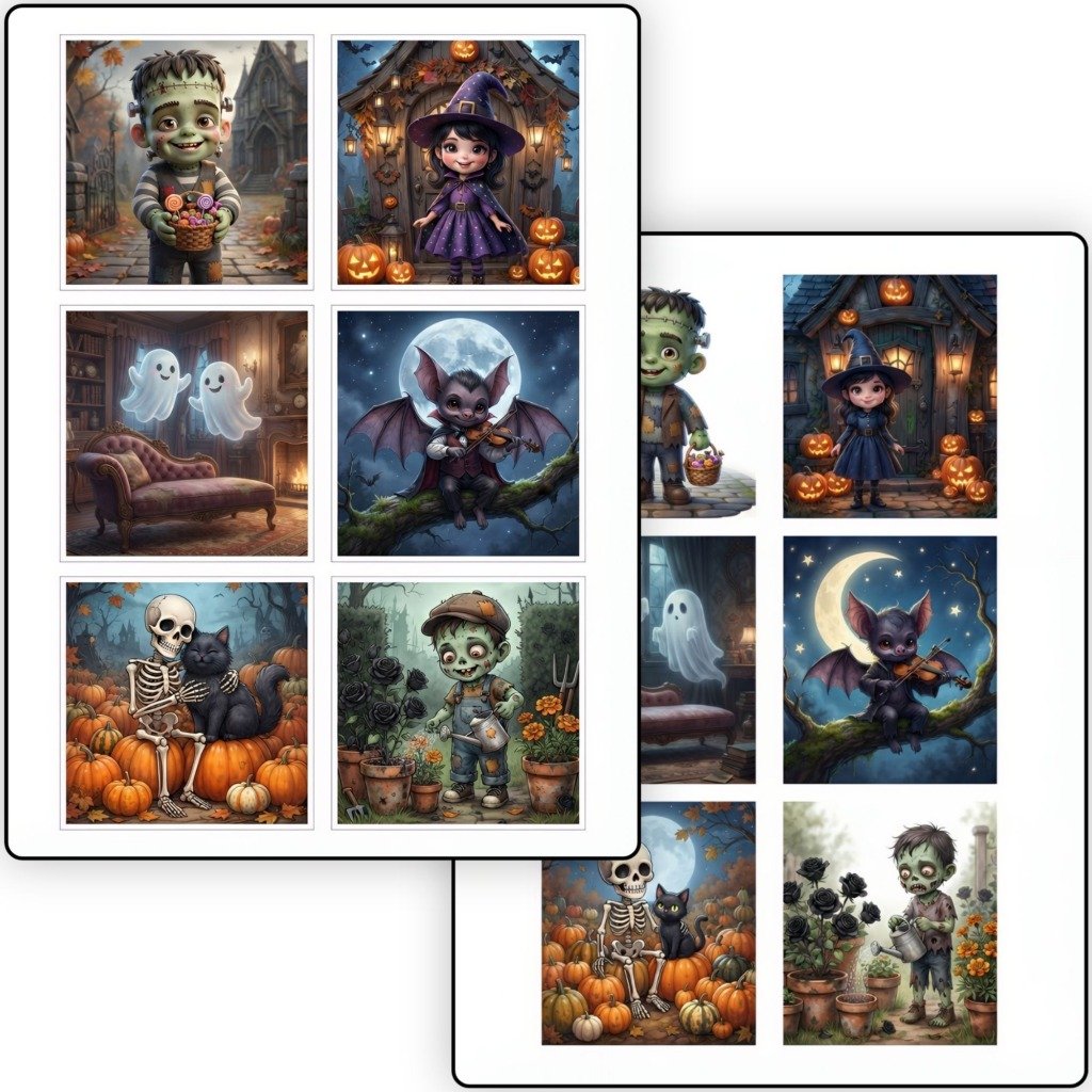 halloween monsters cards (6)
