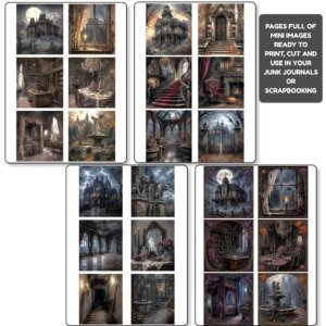 haunted mansion cards (3)