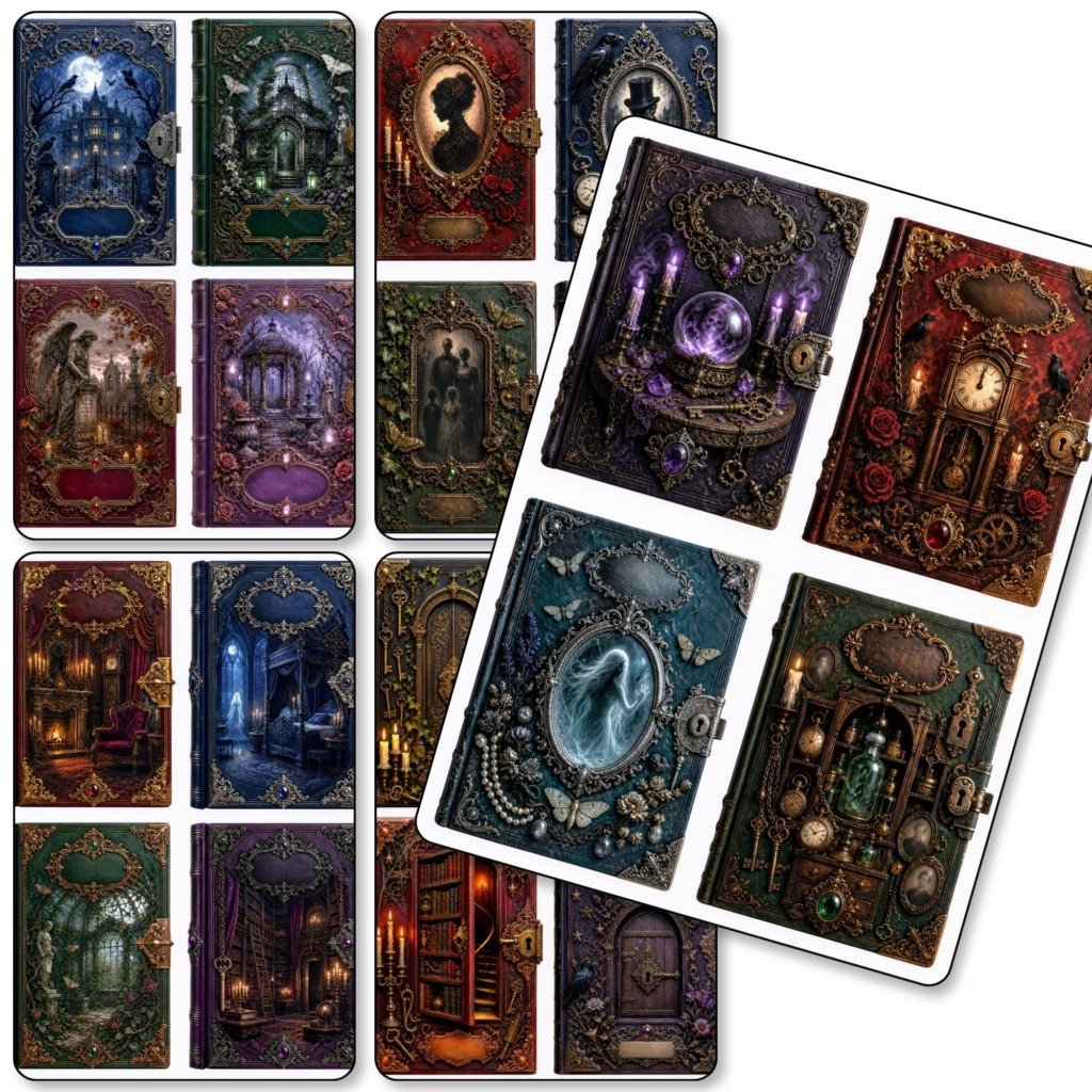haunted masnion covers (3)