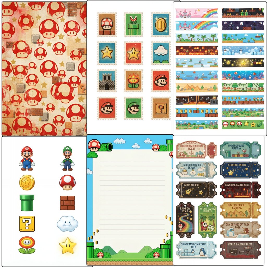 mario junk journal (2)