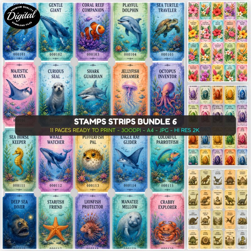 stamps bundle 6 (2)