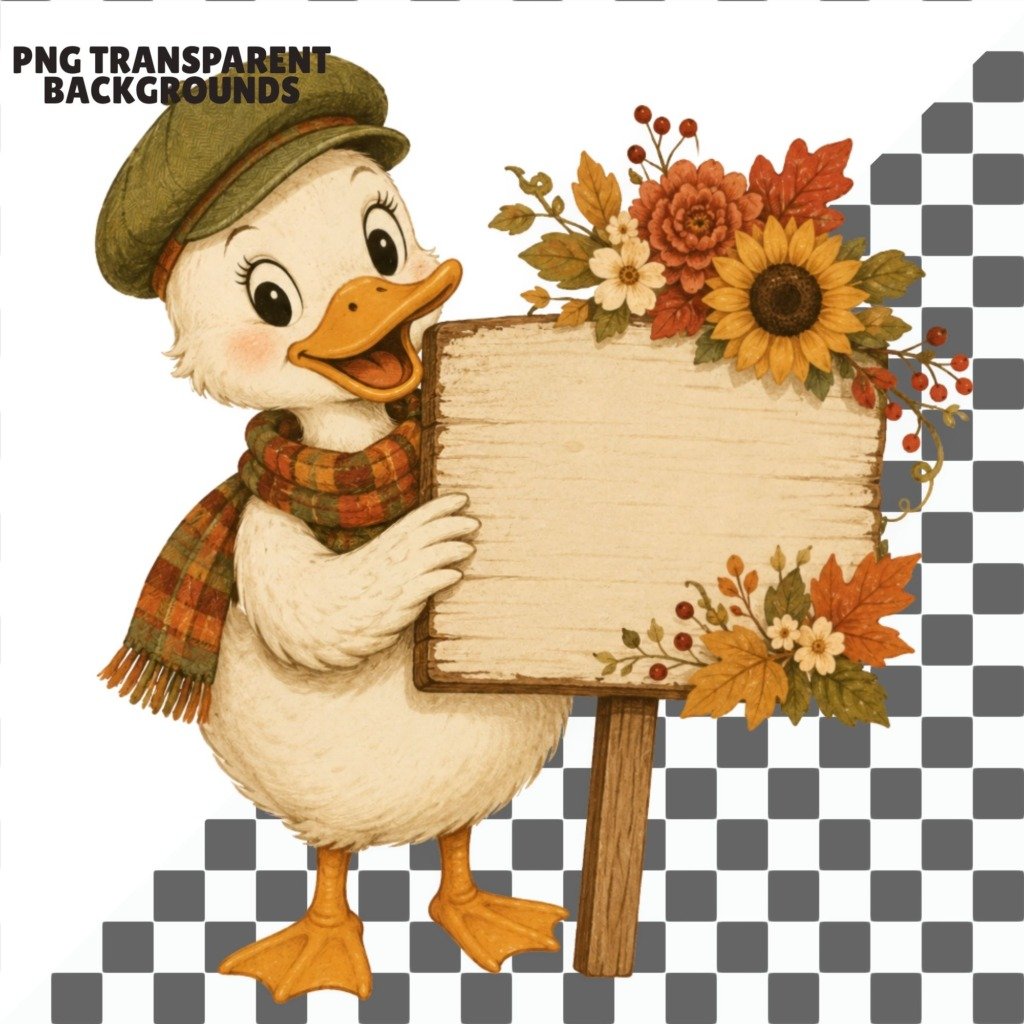 vintage autumn ducks (6)