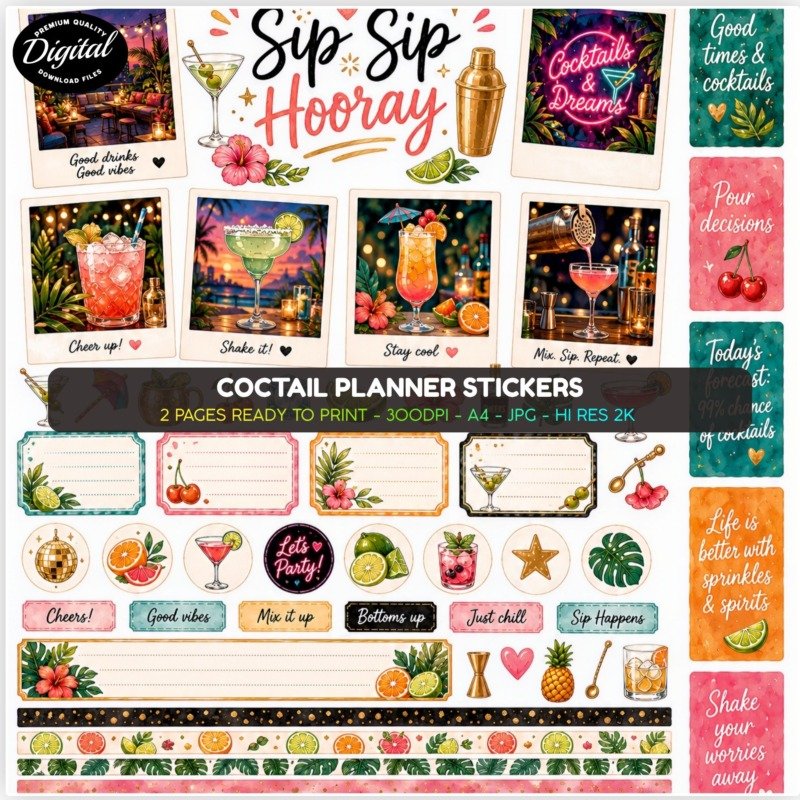 Coctail Planner Stickers (1)