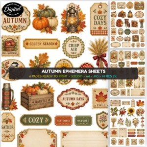 autumn ephemera sheets (2)