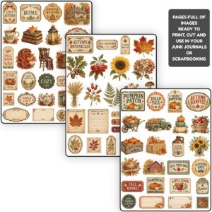 autumn ephemera sheets (3)