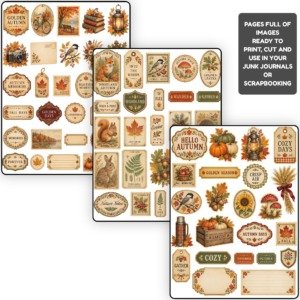 autumn ephemera sheets (4)