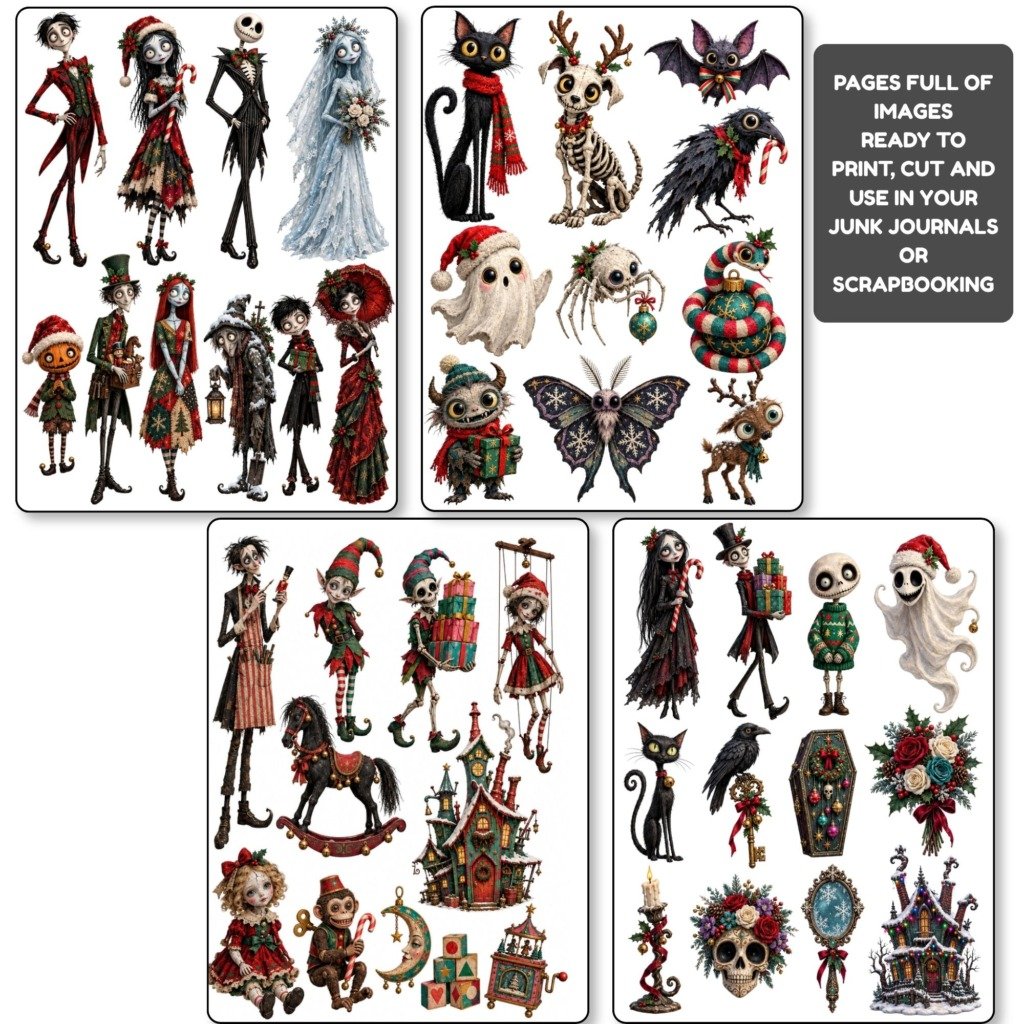 christmas spooky characters (3)
