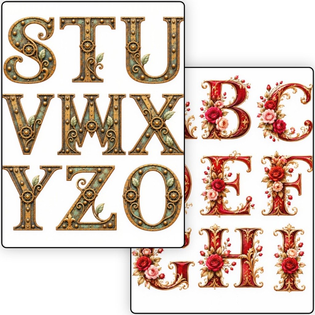 elegant alphabet (1)