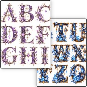 elegant alphabet (8)