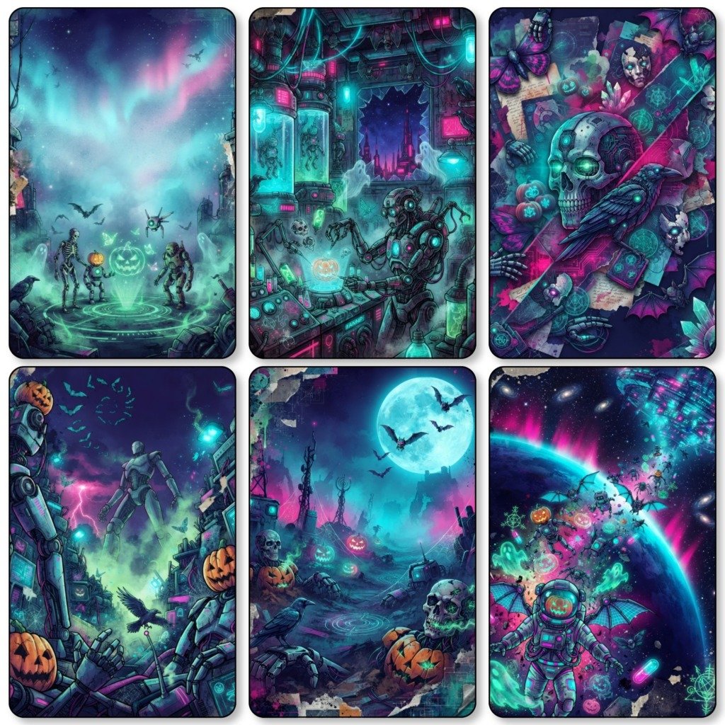 futurist neaon halloween (6)