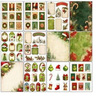 grinch junk journal (5)