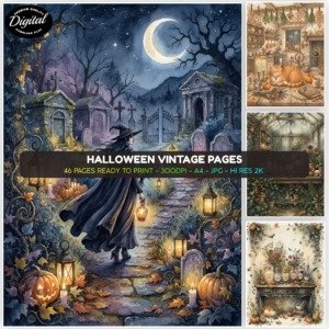 halloween vintage pages (2)