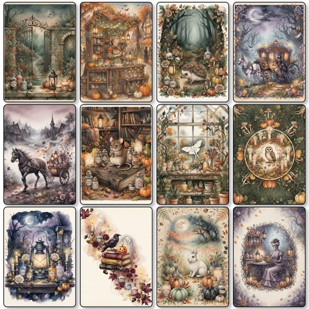 halloween vintage pages (4)