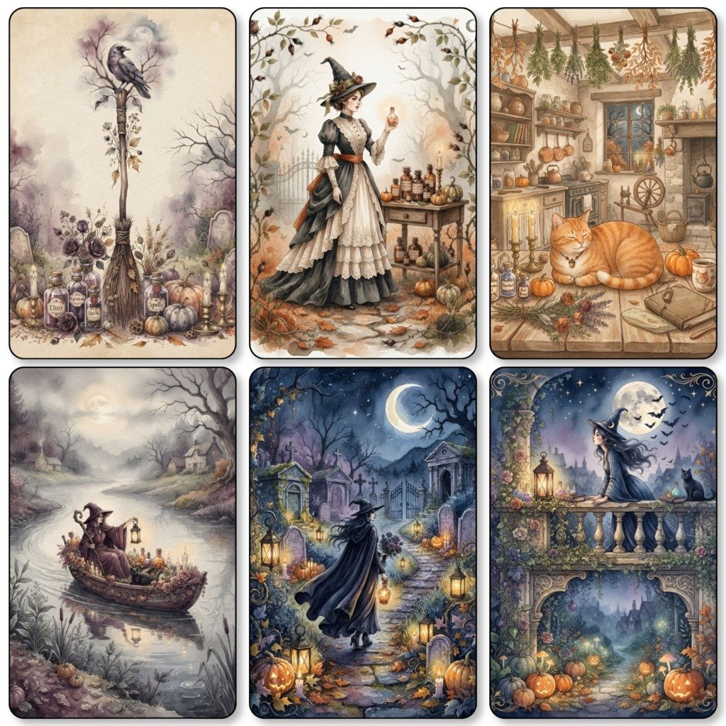 halloween vintage pages (7)