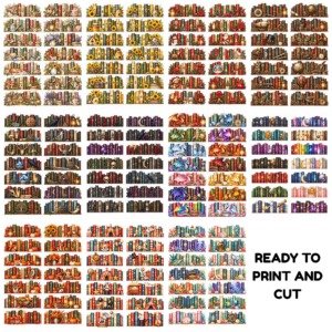 Book Rows Fussy Cuts (2)