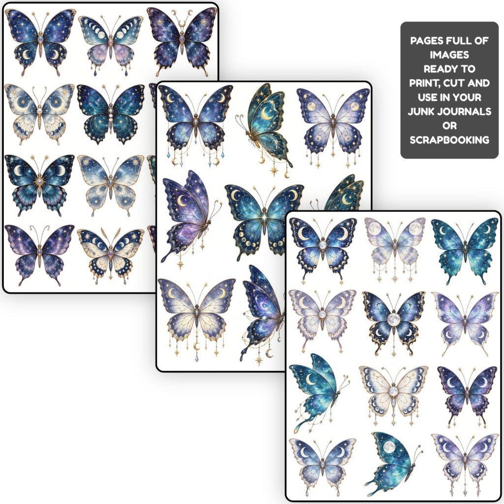 Celestial butterflies sheets (3)