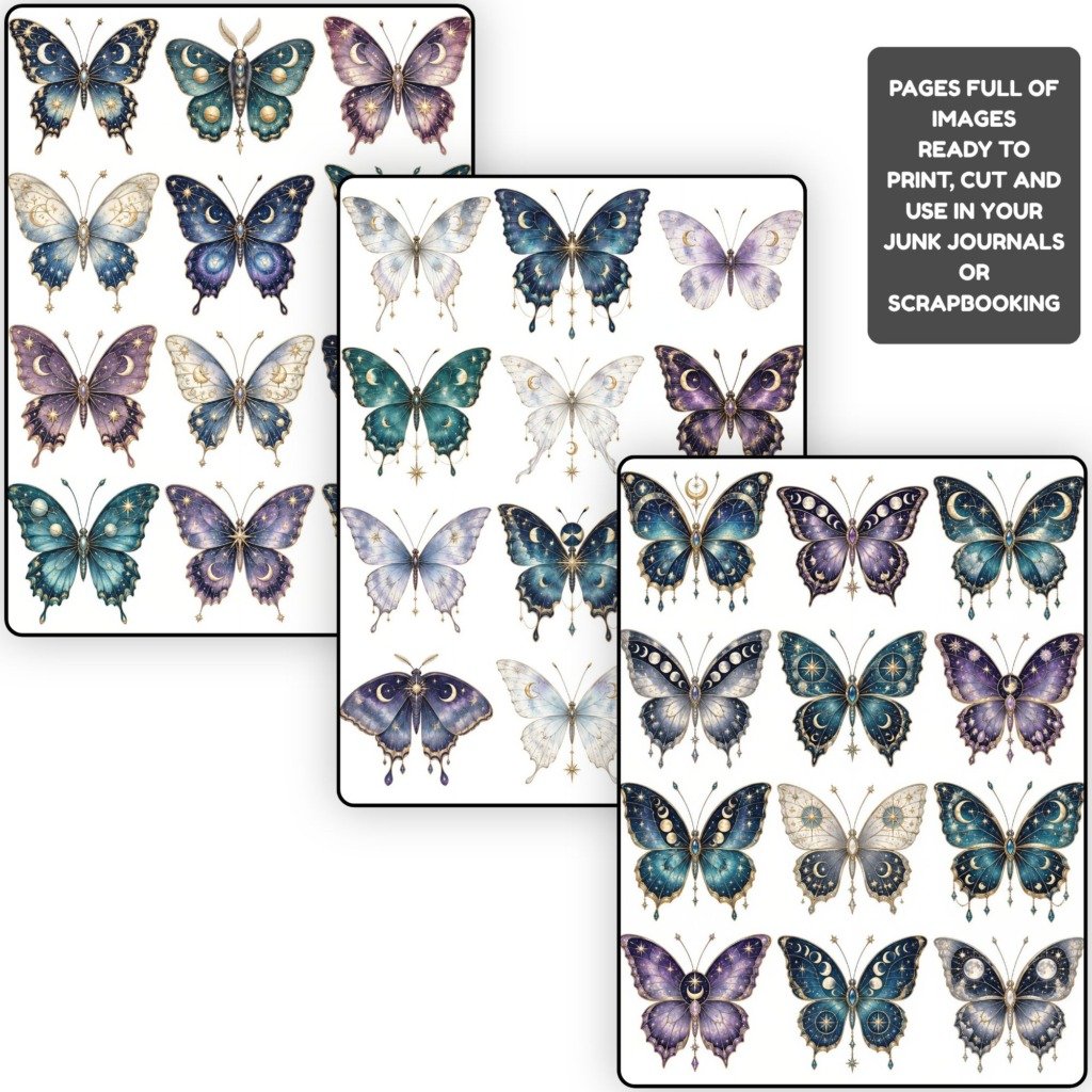 Celestial butterflies sheets (4)