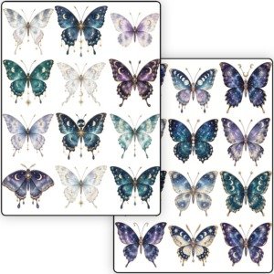 Celestial butterflies sheets (6)