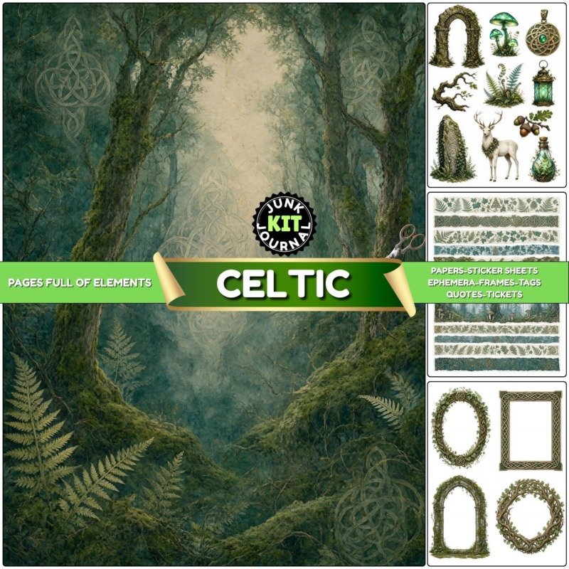 Celtic Junk Journal Kit (1)