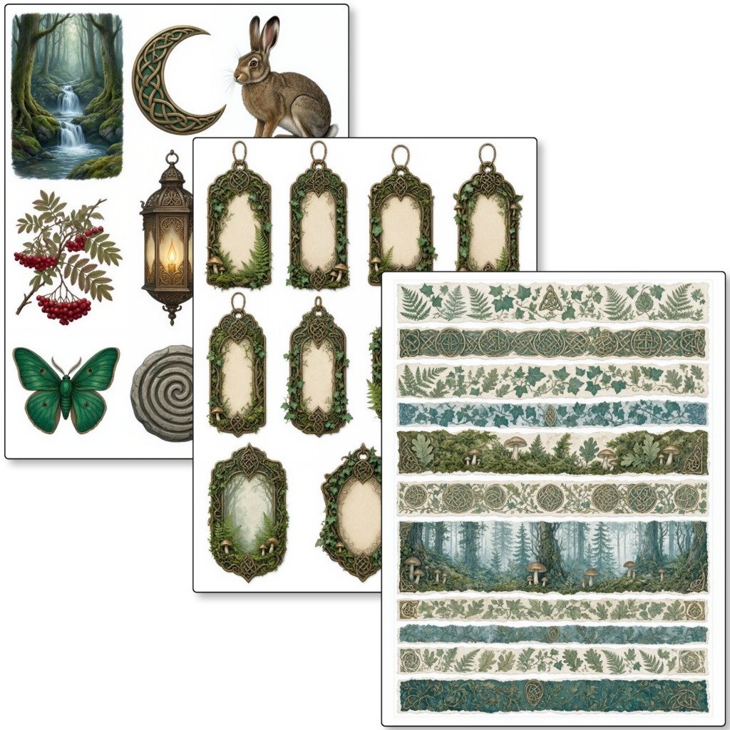 Celtic Junk Journal Kit (6)