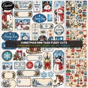 Christmas Mini Tags Fussy Cuts (1)