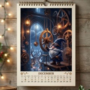 Christmas Steampunk Gnomes Pages (3)