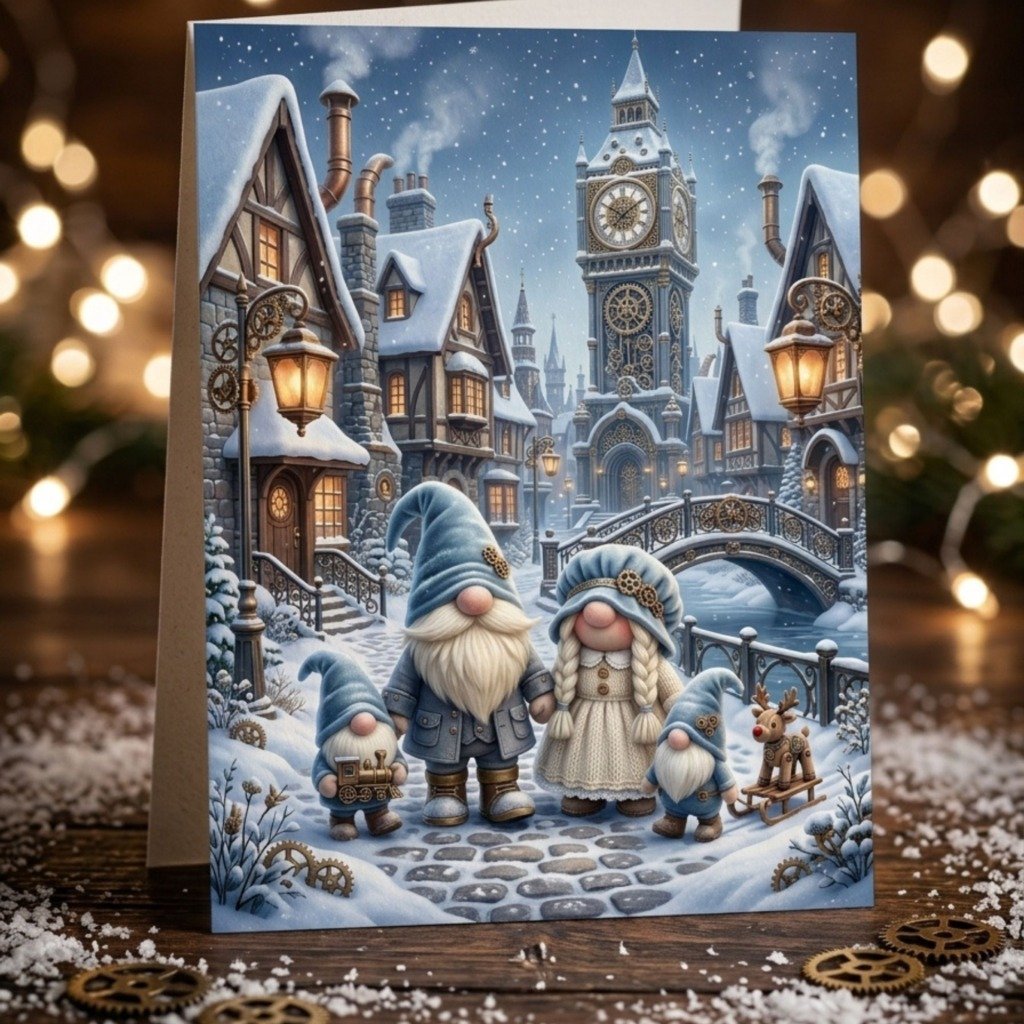 Christmas Steampunk Gnomes Pages (6)