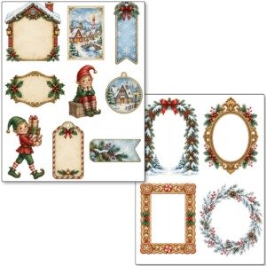 Christmas Vintage Junk Journal Kit (7)