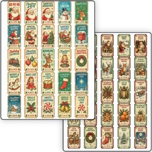Christmas stamps strips (7)
