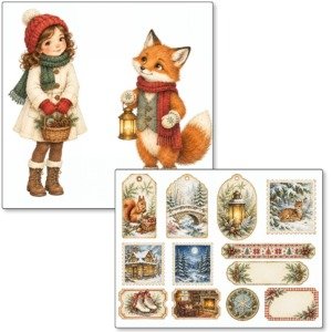Cozy Winter Junk Journal Kit (4)