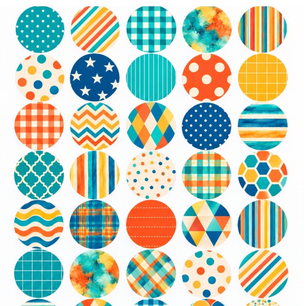 Dot Patterns for Scrapbooking (7)