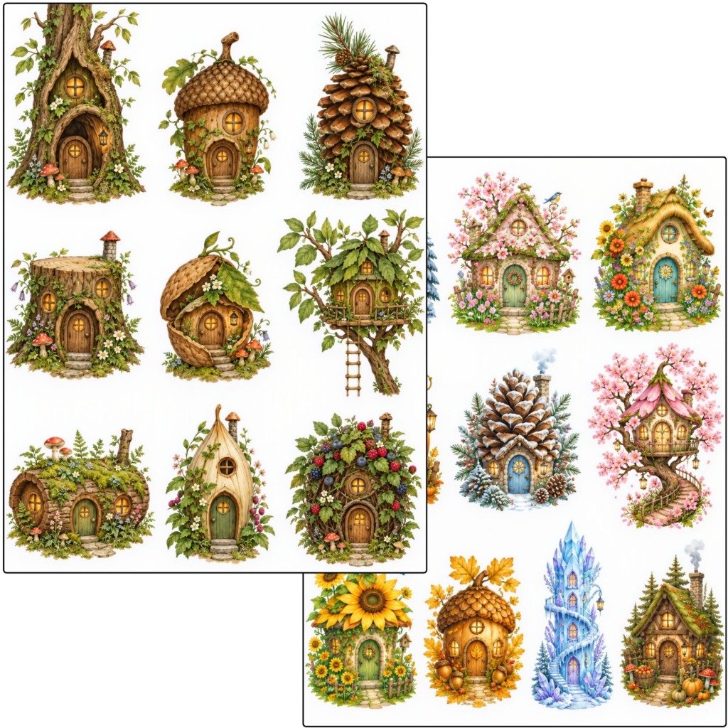 Fairytale Houses (3)