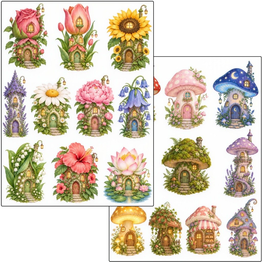Fairytale Houses (4)