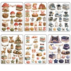 Knitted cute Fussy Cuts (2)