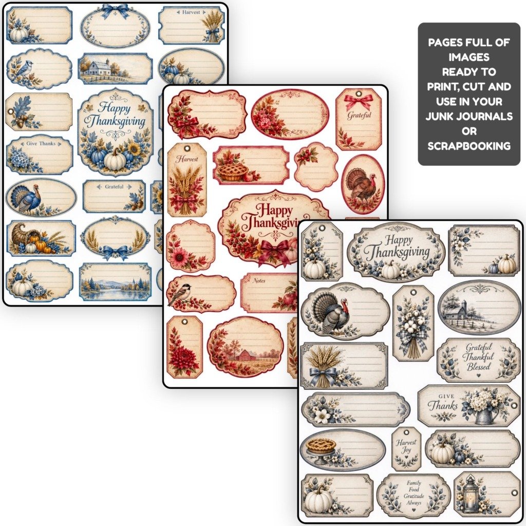 Label Sheets Thanksgiving (2)