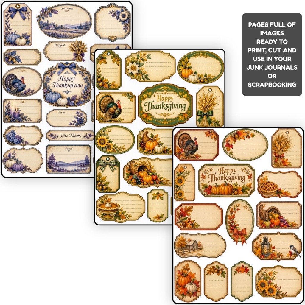 Label Sheets Thanksgiving (3)