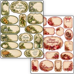 Label Sheets Thanksgiving (4)