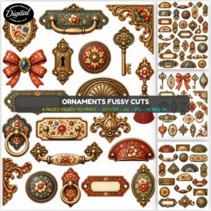 Ornaments Fussy Cuts (1)