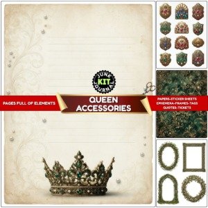 Queen Accessories Junk Journal Kit (1)