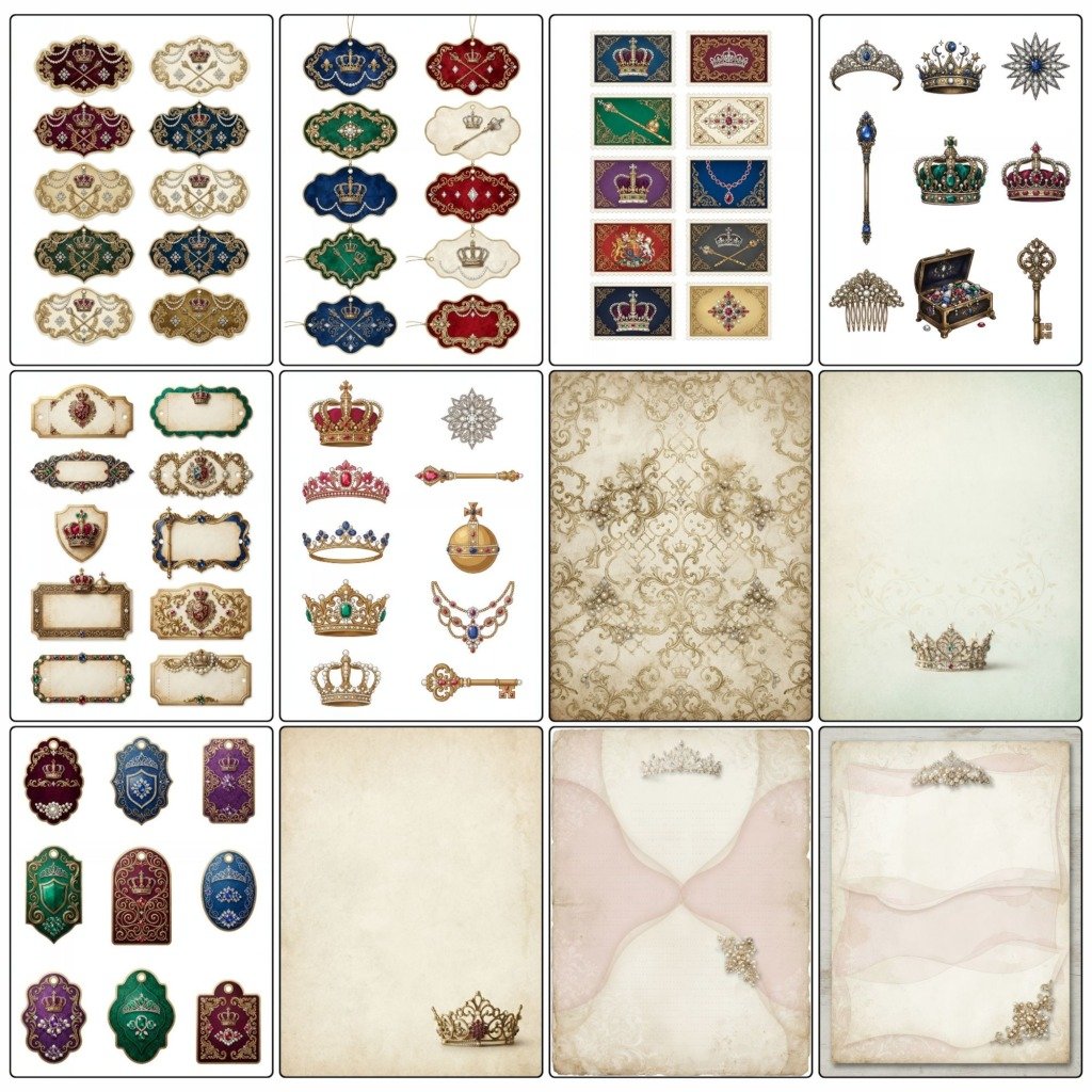 Queen Accessories Junk Journal Kit (3)