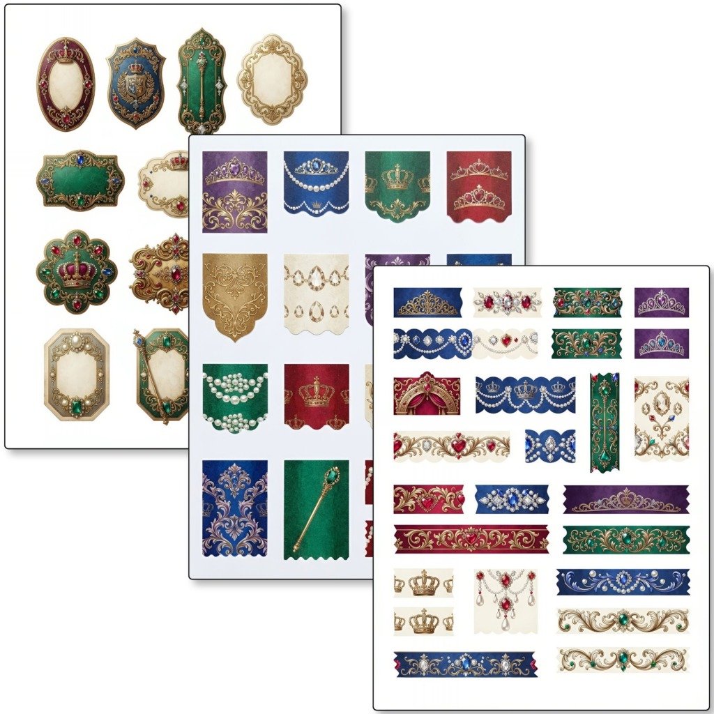 Queen Accessories Junk Journal Kit (6)