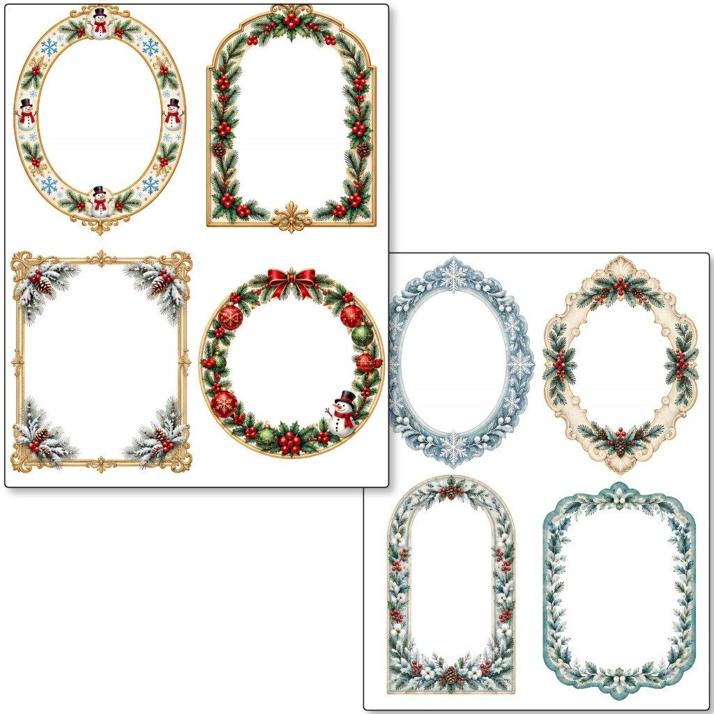 Snowman Junk Journal Kit (10)